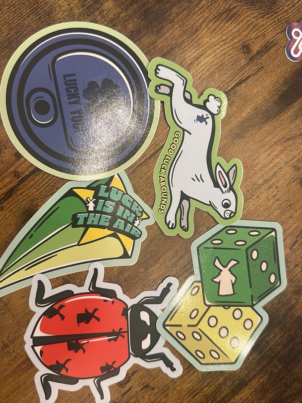 Dutch Bros Lucky March Stickers